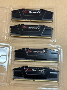 G.Skill Ripjaws V 16GB (8GB x 2) DDR4 3200 Memory Module RAM | Free Ship - Picture 1 of 5