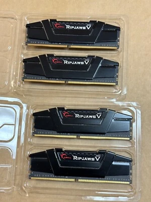 G.Skill Ripjaws V 16GB (8GB x 2) DDR4 3200 Memory Module RAM | Free Ship - Image 1 of 4