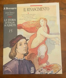 La Storia d'Italia a Fumetti n. 15 Il Messagero & Enzo Biagi Il Rinascimento - Picture 1 of 1