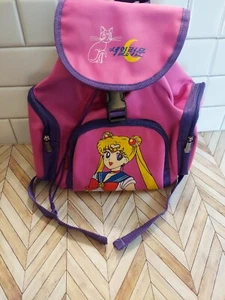 Sailor Moon Star Heart 1992 Vintage Rucksack Made in Korea 14 x 13 x 4,5 - Bild 1 von 22
