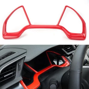 Dashboard Decor Frame Trim Cover for Honda Civic 10TH GEN 2016 2017 2018 - Picture 1 of 11