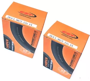 2 X CST bicycle MTB bike 26X1.9/2.125 Tubes FV Valve bicycle bike tubes - Picture 1 of 1