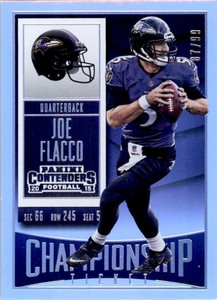 2015 Panini Contenders Championship Ticket #48 Joe Flacco /99