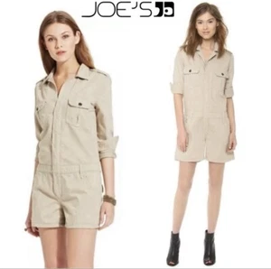 Pantalones Cortos de Carga Joes Jeans Denim Talla S Caqui Estilo Militar Cuello - Imagen 1 de 18