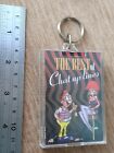 Collectable Vintage Pack Chat Up Line Cards Key Ring Fob Chain Keyring Dangler