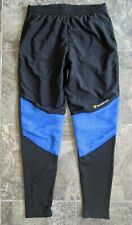BLACKBOTTOMS Cyclewear Cycling Men's Pants Sz Large Tight Black Blue Polarlite 