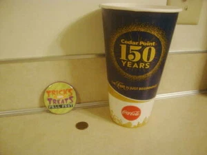 Cedar Point Anniversary 150 Years 1870-2020 Collectible Cup & Tricks Treats Pin! - Picture 1 of 5