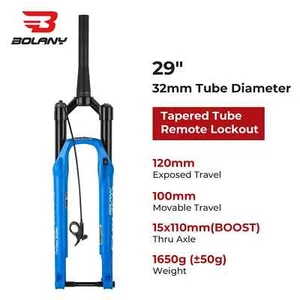 MTB Bicycle Air Oil Suspension Fork 27.5/29Inch Damping Adjustable Bicycle Part - Picture 1 of 39