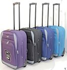 Wheeled Expandable Cabin Trolley Bag Hand Luggage Suitcase Carry On Travel Case
