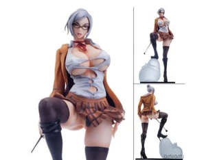 Hot, Anime Miyoko Shiraki from Prison Academy girl PVC Figure New No Box 30cm - Picture 1 of 4