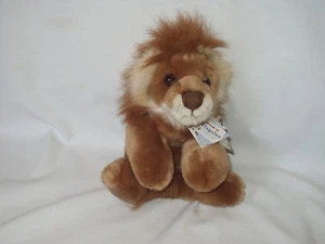 AURORA FLOPSIES 14" Leonardo il LEONE peluche sacchetto di fagioli peluche personaggio giocattolo con etichette - Foto 1 di 6