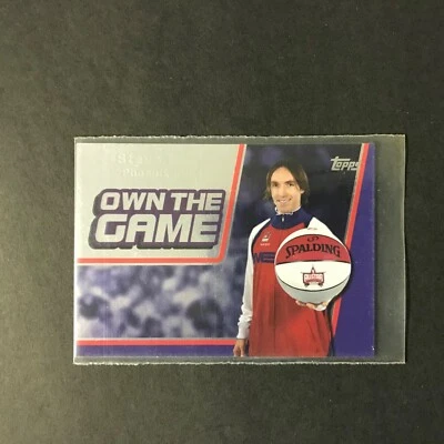 2006-07 Topps Own The Game #11 Steve Nash Dallas Mavericks HOF  - Image 1 of 2