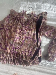 Zimmerman Butterfly dress Size 2/small/ US 4 - Picture 1 of 11