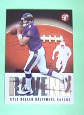 2003 Topps Pristine Football Card #96 Kyle Boller C RC - Baltimore Ravens  - Image 1 of 2