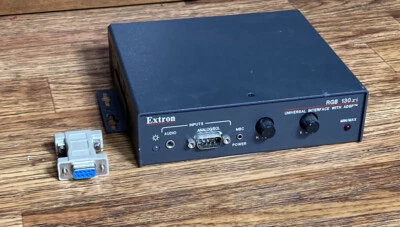 Interfaz universal Extron RGB 130xi con ADSP se vende como no se ha probado Foto 1 de 4