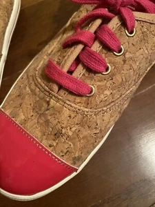 Kate Spade Keds Kork & Rosa Damen Sneaker Schuhe Größe 6,5M - Bild 1 von 5