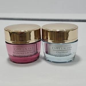 Estee Lauder Creme Set RESILIENCE Lift Night And DayWare 0.5oz EACH New No Box - Picture 1 of 13