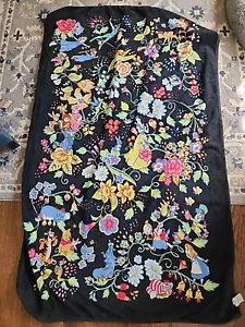 Vera Bradley Disney Classics On The Green Plush Blanket Throw PREOWNED - Picture 1 of 13