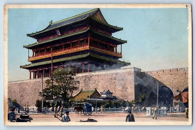 Beijing China Postcard Chien Men View of Architectural Building c1930's - Image 1 of 2