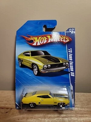 Coche de juguete Ford Falcon XB 125/240 Hot Wheels All Stars '10 amarillo '73 Foto 1 de 4