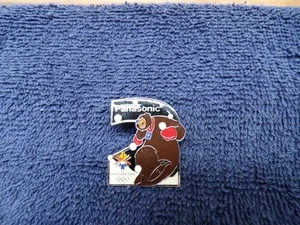PIN SOMBRERO SOLAPA ESMALTE PATROCINADOR OLÍMPICO PANASONIC OLYMPICS 2002 SALT LAKE CITY - Imagen 1 de 5