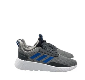 Adidas Zapatos Hombres Talla 4 Plateados/Grises Questar Flow Correr Malla Tenis Con Cordones - Imagen 1 de 6