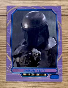 STAR WARS 2013 TOPPS GALACTIC FILES SERIES 2 BLUE PARALLEL #407 JANGO FETT /350 - Picture 1 of 2
