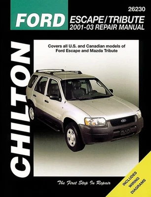 Chilton Total Car Care Ford Escape/Tribute/Mariner 2001-2012 Repair Manual (... - Image 1 of 2