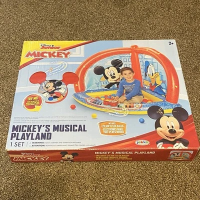 Disney Junior Mickey Mouse Casa Club Musical Playland Set Nuevo Foto 1 de 4