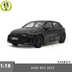 1/18 Audi RS 3 2025 NOREV 188388 Myth Black Metallic Diecast Model Car - Picture 1 of 16