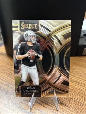 2023 Panini Select - Premier Level Aidan O'Connell #163 (RC) - Image 1 of 2