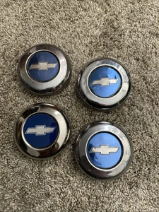 OEM CHEVY 1971-1972 CHEVELLE 1970-1981 CAMARO 5-Spoke Wheel Center Cap Set (4) - Bild 1 von 10