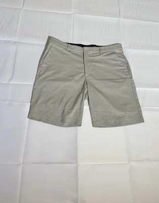 Greg Norman Athletic Shorts Mens 36 Moisture Wicking Grayish/tan - Image 1 of 4