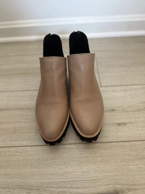 Tan Platform Boot - Image 1 of 4