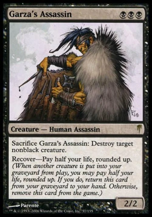 Garza's Assassin -Foil Light Play MTG Coldsnap - Image 1 of 1