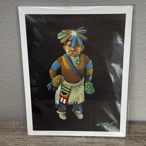 Hopi_Nephew’s Big Day By Fil (Yoimasa) Kewanyama Hopi Artist Signed 1/100 - Picture 1 of 5
