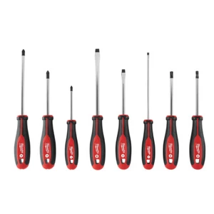 Milwaukee 48-22-2708 8 Piece Tri-Lobe Handle Magnetic Screwdriver Kit with ECX - Picture 1 of 2