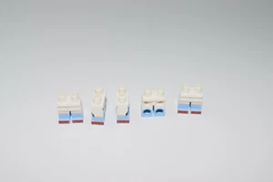 Lote de 5 patas minifigura de Lego serie ciudad lote a granel 34 - Imagen 1 de 1
