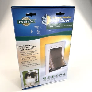 Porta per animali domestici PetSafe Extreme Weather MAI USATA, piccola, 1-15 libbre. - Foto 1 di 11