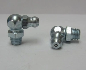 M6 x 1mm 90 Degree Metric Grease Zerk Nipple Fitting 4 pcs - Picture 1 of 1