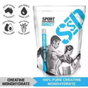 1KG MICRONISED PURE CREATINE MONOHYDRATE - 1 X 1KG - HPLC TESTED - CERTIFIED - Picture 1 of 3