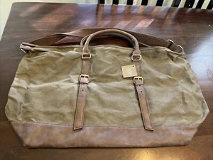 Large Overnight Tote Bag Women Olive Khaki Green Bag NWT Travel Case Ulta - Picture 1 of 8