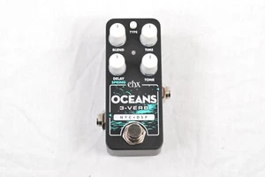 Used Electro-Harmonix EHX Pico Oceans 3-Verb Multi-function Reverb Guitar Pedal - Picture 1 of 2