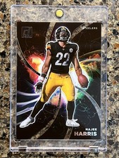 Najee Harris 2022 Panini Clearly Donruss Football Night Moves Rare SSP Steelers