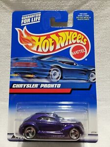 Hot Wheels 1999 Chrysler Pronto Coupe. Rare,VHTF! '00 Blue Card. Collector #150.