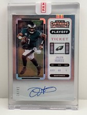 2022 PANINI CONTENDERS JALEN HURTS PLAYOFF TICKET AUTO AUTOGRAPH 4/49