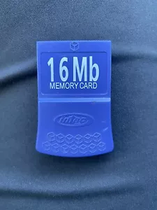 Intec 16 MB Nintendo GameCube Memory Card Purple - Picture 1 of 3