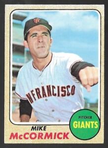 1968 Topps  MIKE MCCORMICK #400 Very Good San Francisco Giants