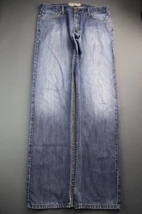 Pantalones de mezclilla para hombre Levi's 514 2011 ajustados rectos desgastados lavado medio talla 36x34 - Imagen 1 de 11