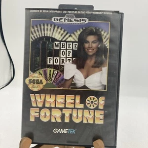 Wheel of Fortune Sega Genesis 1992 Video Game - Picture 1 of 5